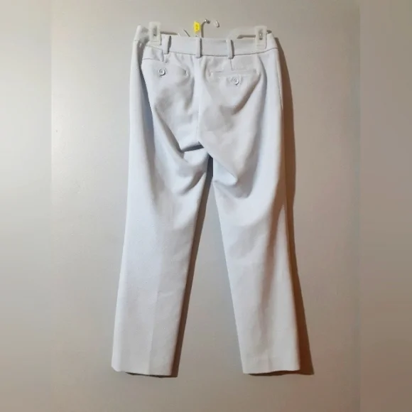 Club Monaco Light Blue Cropped Pants Pockets Women's Size 2 Preppy Beach - Picture 4 of 6
